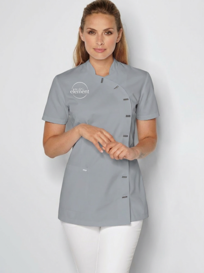 Dámská halena ELEGANT - šedá - Velikost: 3XL