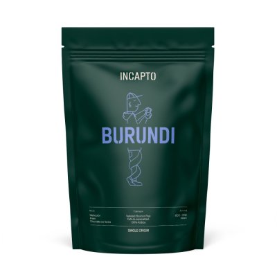 ZRNKOVÁ KÁVA INCAPTO BURUNDI 100 g.