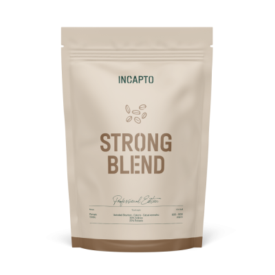 ZRNKOVÁ KÁVA INCAPTO STRONG BLEND 1000 g.