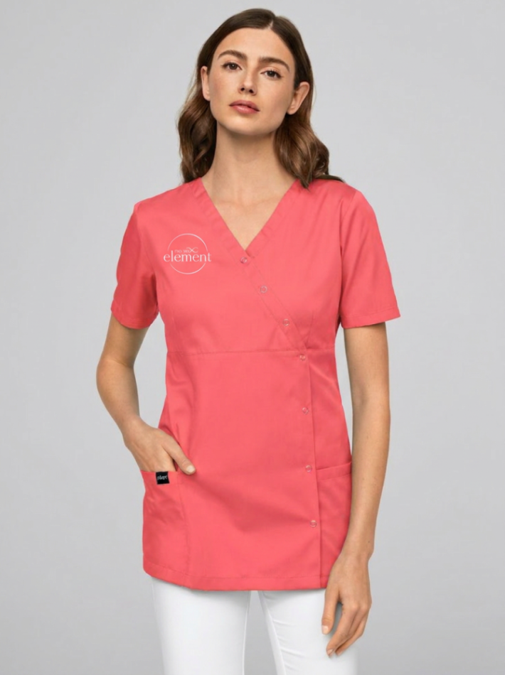 Dámská tunika COLOR 95° - coral - Velikost: 38