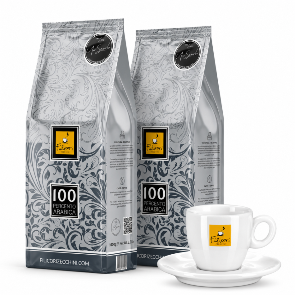 100% ARABICA 2kg MEDIUM ROAST + DÁREK originální hrnek FZ