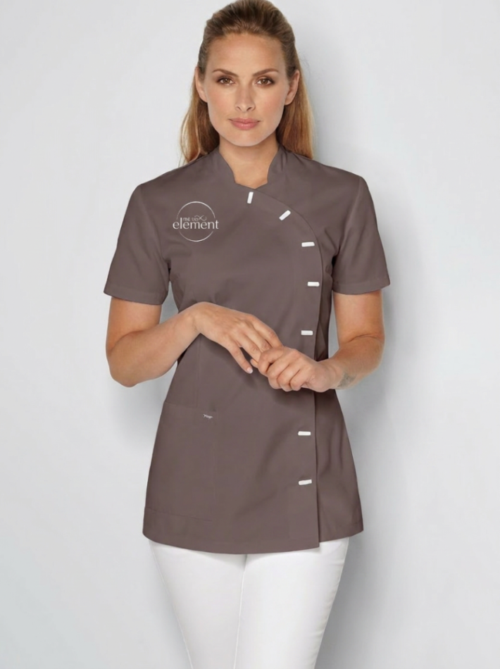 Dámská halena ELEGANT - nugát - Velikost: 2XL
