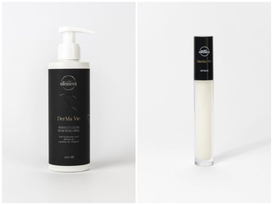 DerMa Vie – Balzám na rty + odličovací mléko